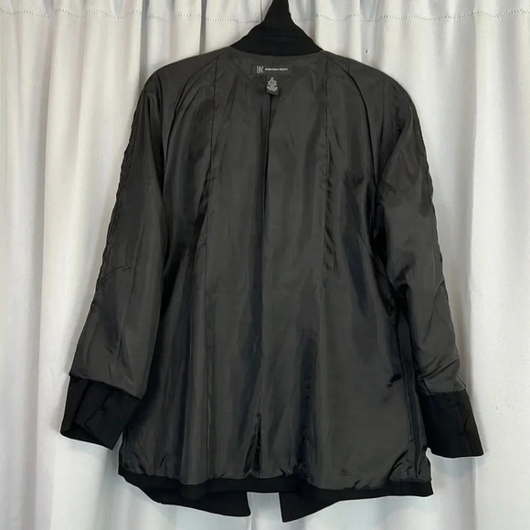 I.N.C International Concepts Black Button Pocket Jacket Size Med - Picture 4 of 5